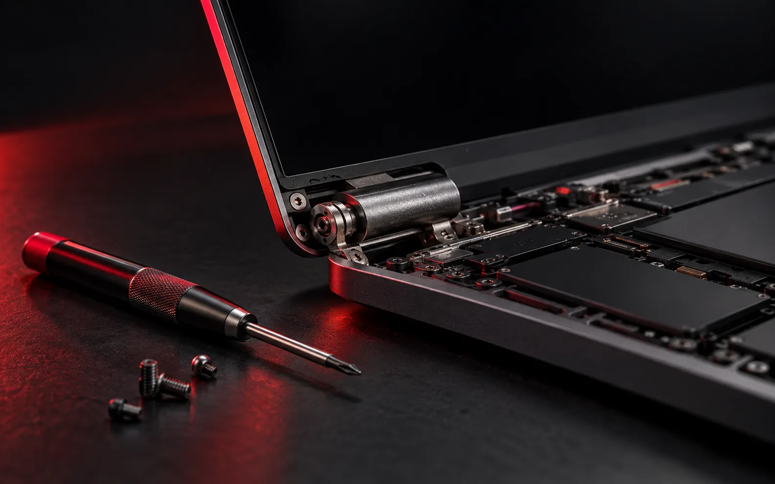 Broken Laptop Hinge? Repair and Replacement Guide editorial illustration