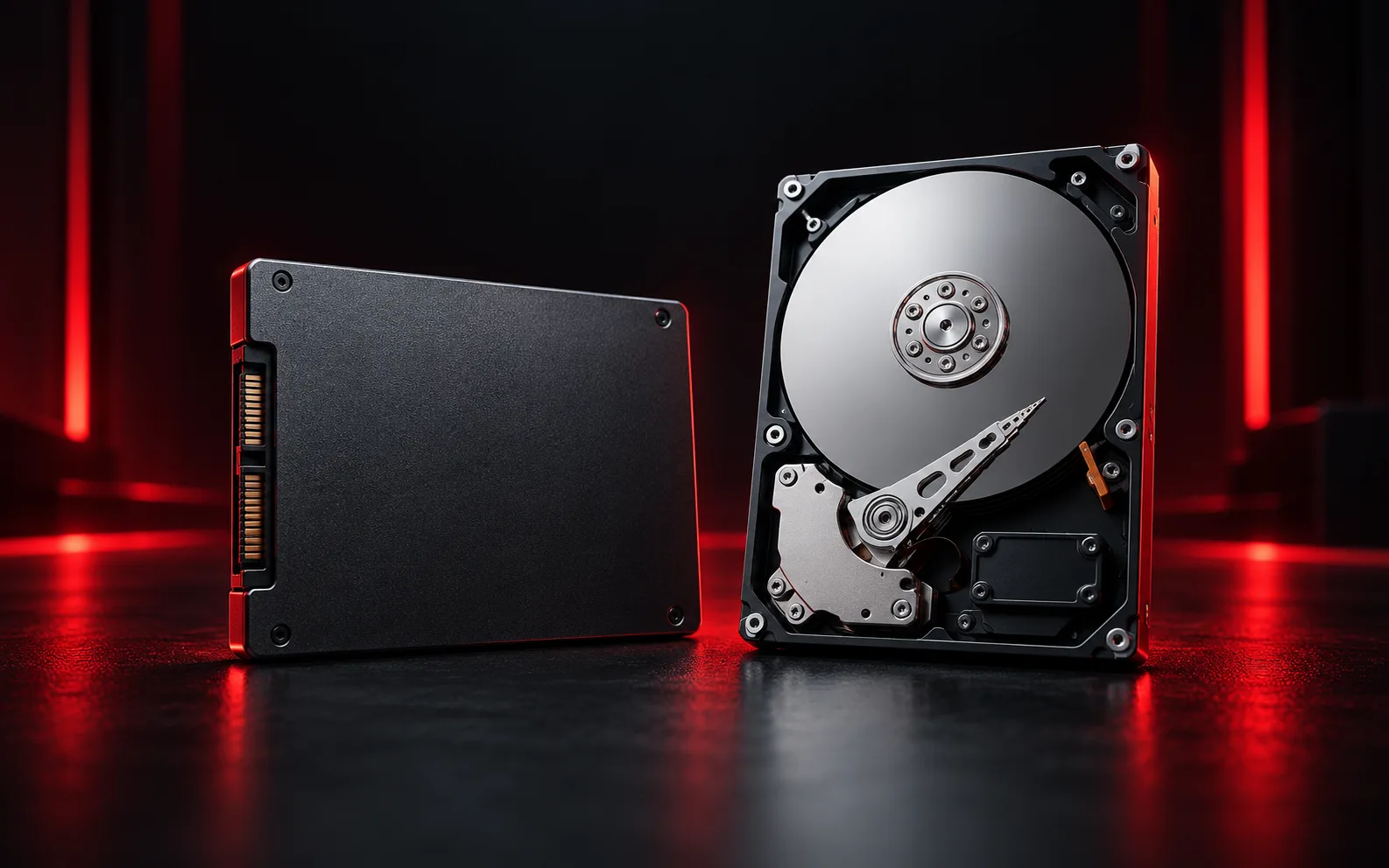 SSD vs HDD: Which Should You Choose? editorial illustration